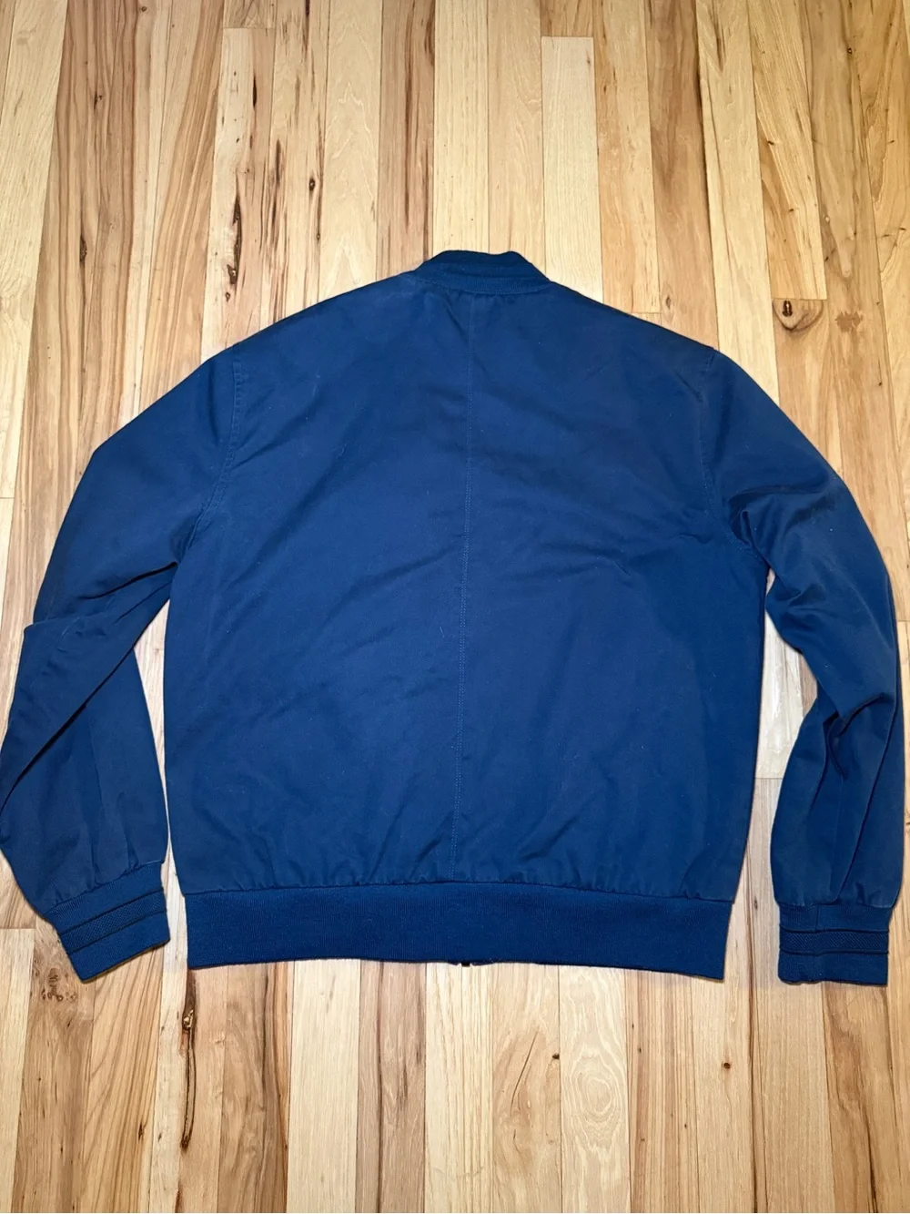 Fred Perry 100% Cotton Full Zip Bomber Jacket